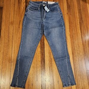 NWT Loft Blue Skinny Ankle Jeans 2